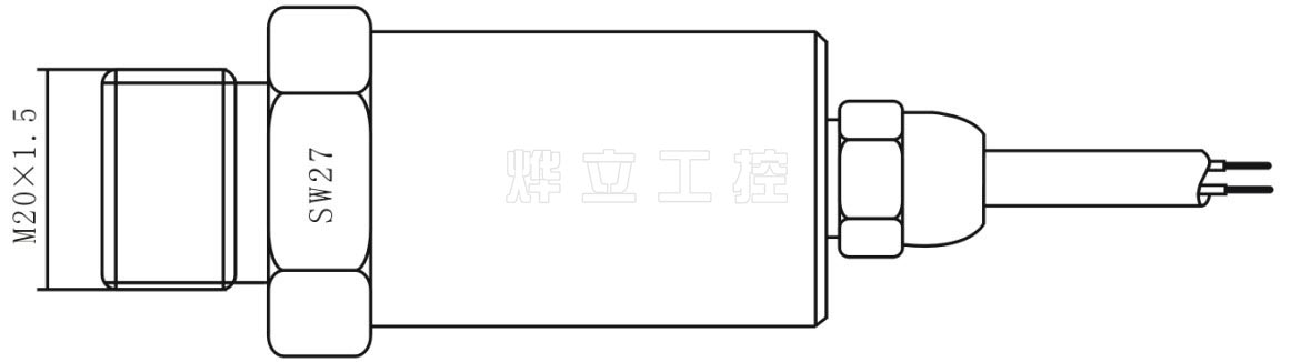 wmb-hs直接引線外形