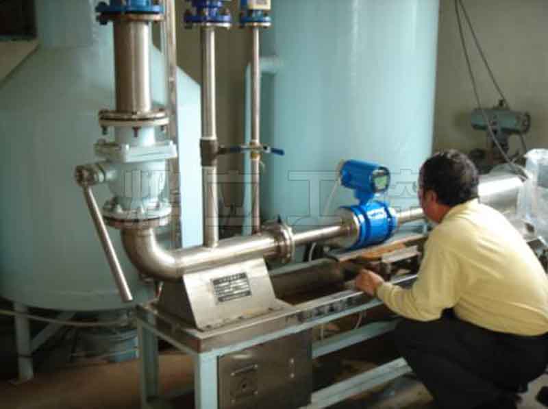 一體式電磁流量計現(xiàn)場調(diào)試